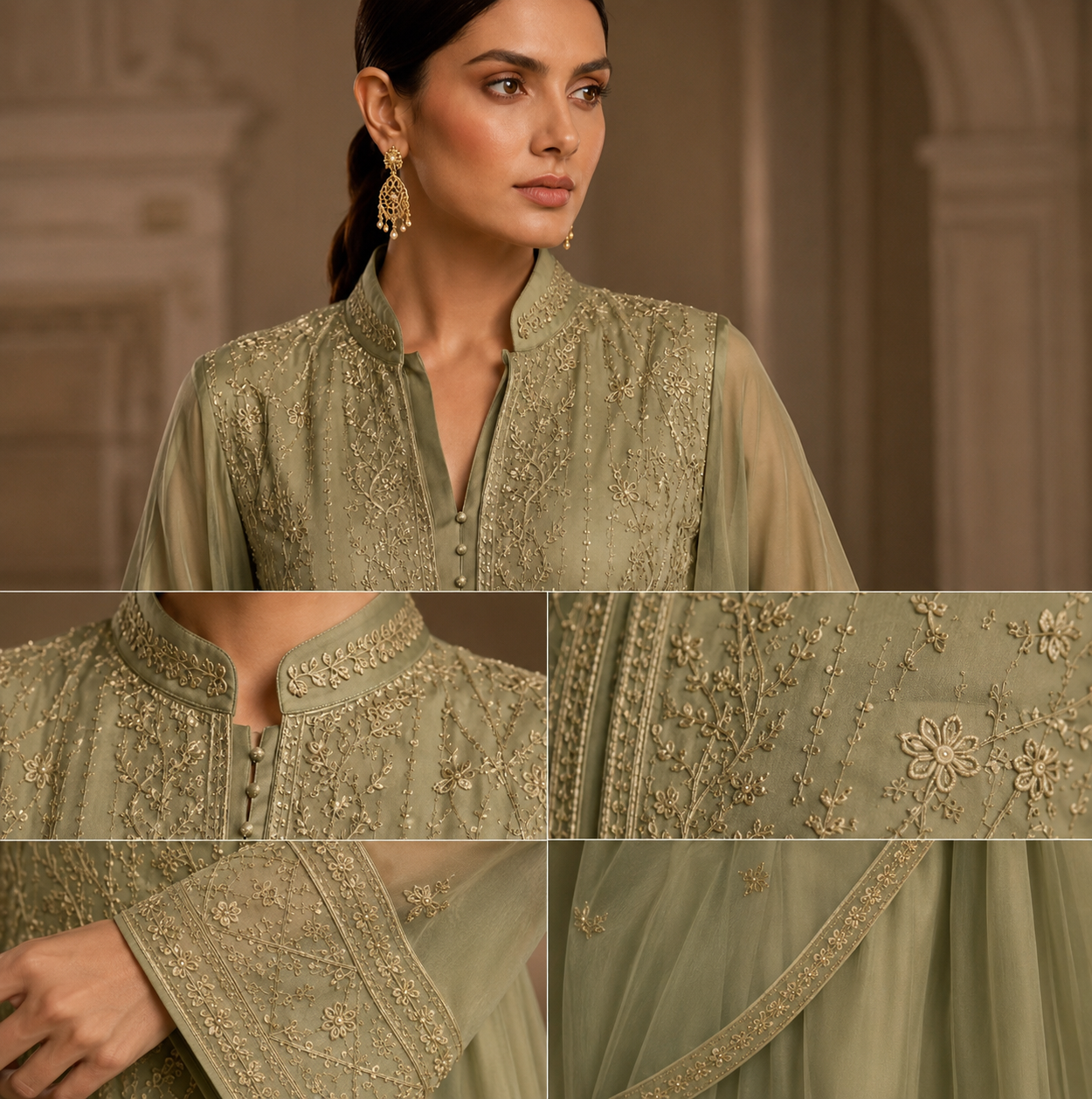 KDS Embroidered Cultural Dress