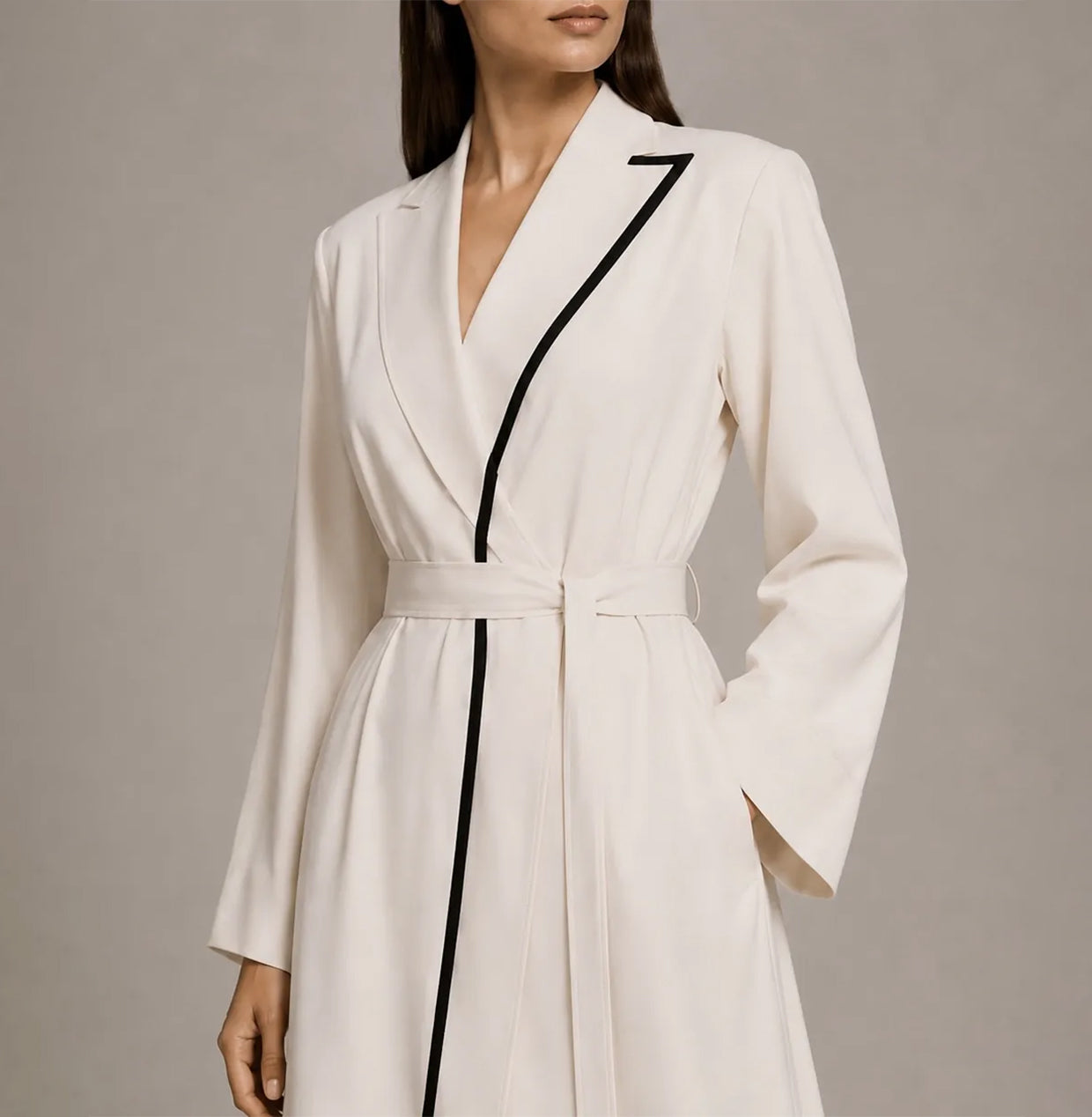 Ivory Command Luxury Robe