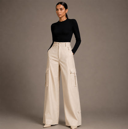 Modern Line Cargo Wide Leg Pant