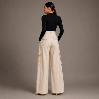 Modern Line Cargo Wide Leg Pant