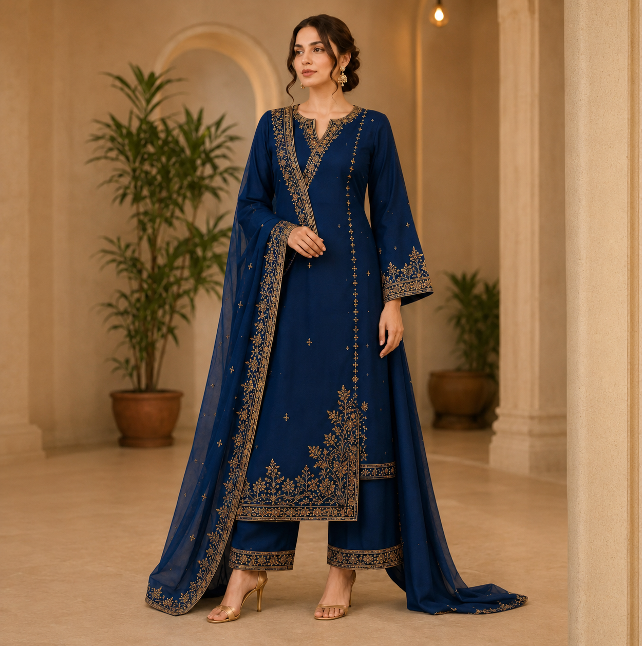 Traditional Embroidered Dress