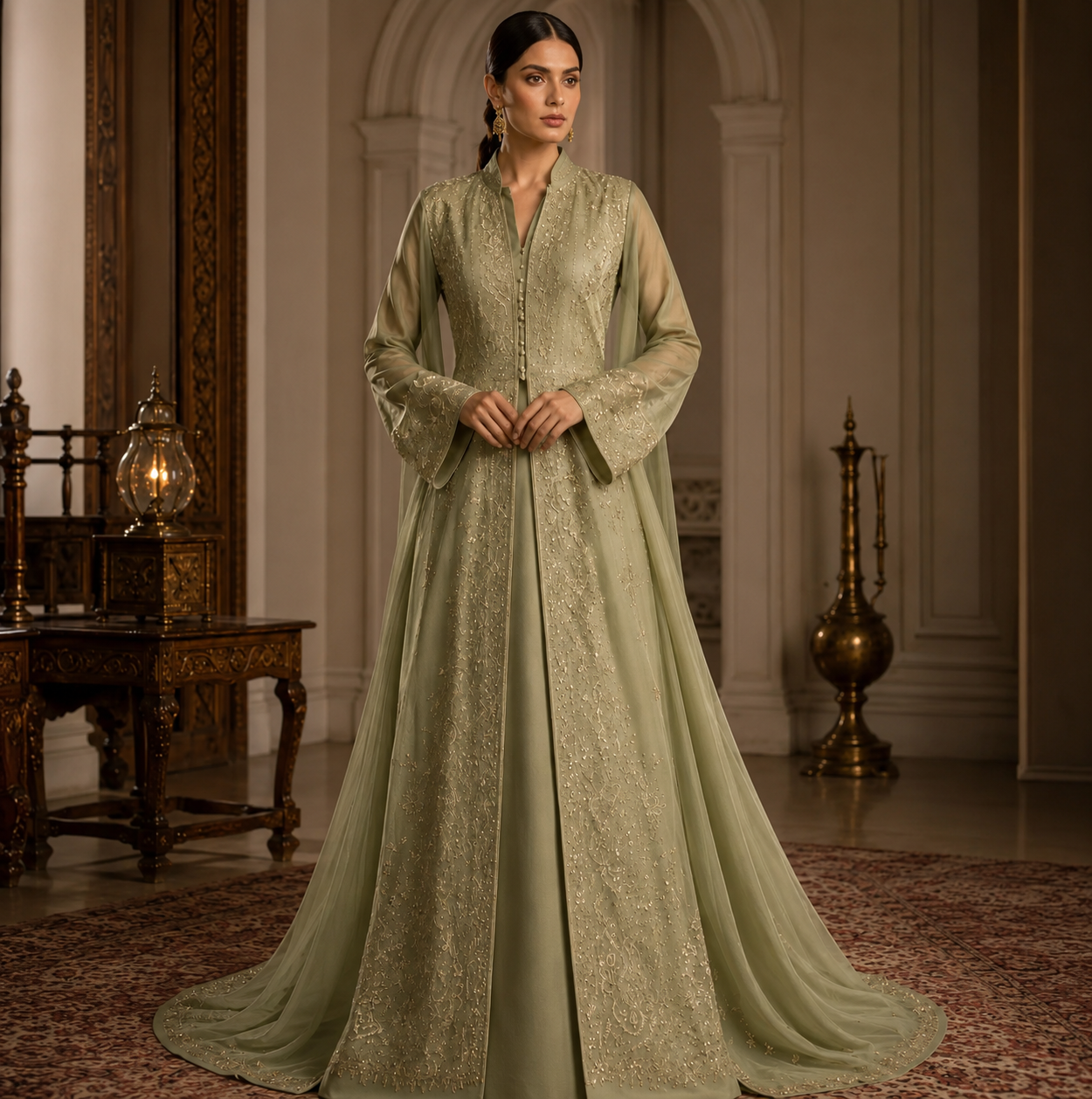 KDS Embroidered Cultural Dress