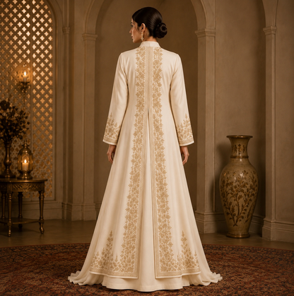 Ivory Heritage culture inspired dress