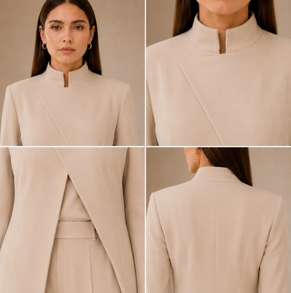 Modern Essential Structured Suit