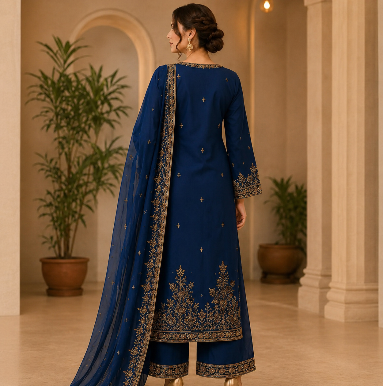 Traditional Embroidered Dress