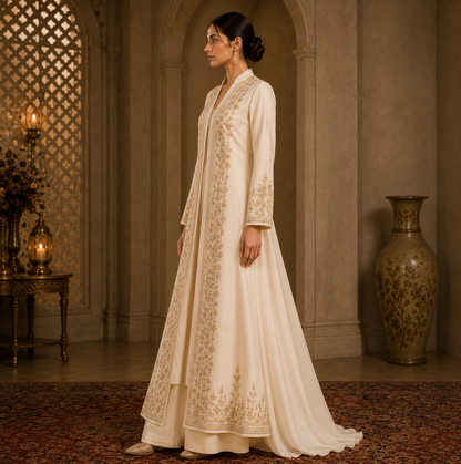 Ivory Heritage culture inspired dress