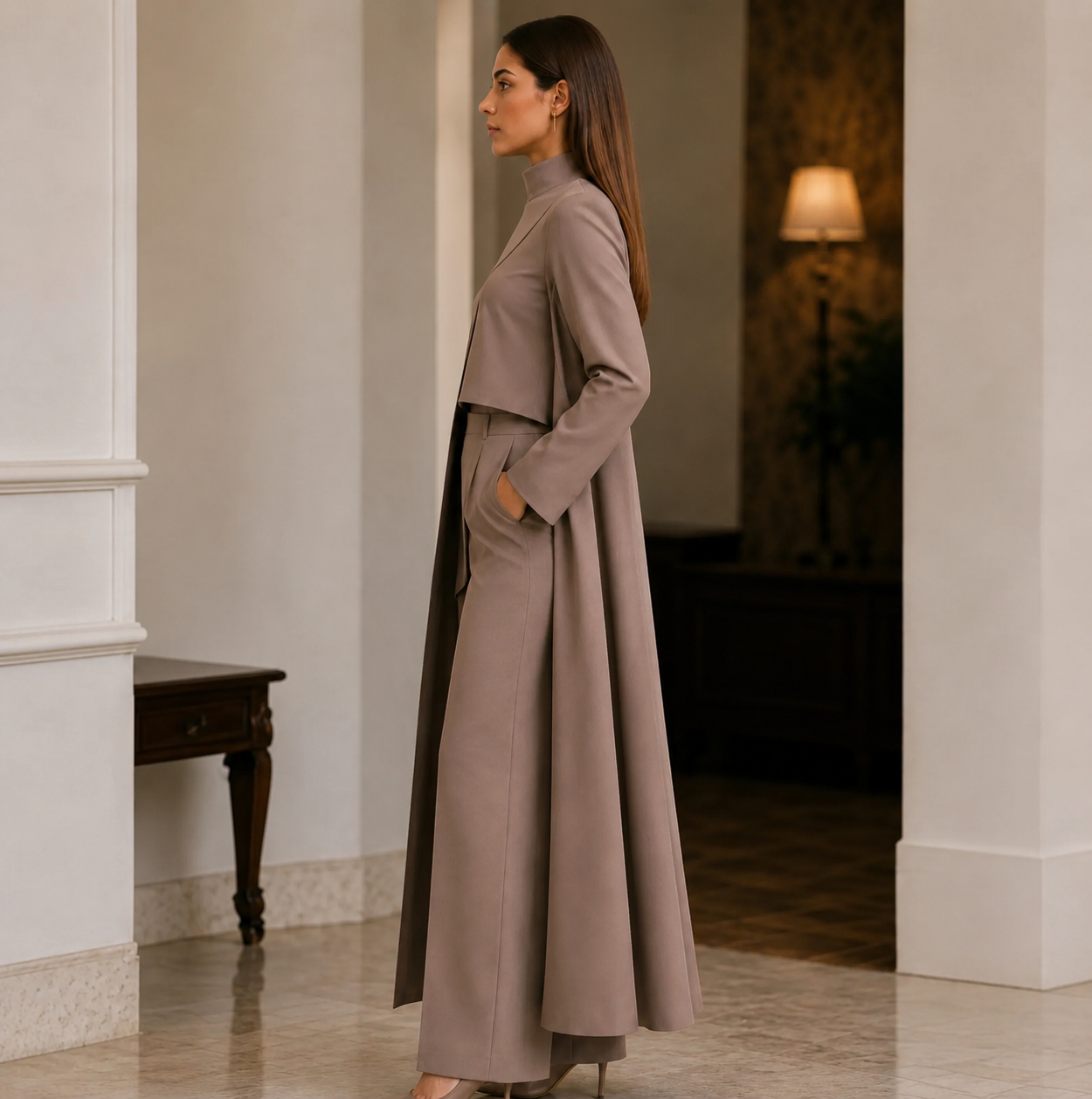 Modern essential Layered suit