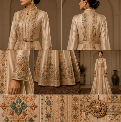 Embroidery Culture – Ivory Heritage Gown