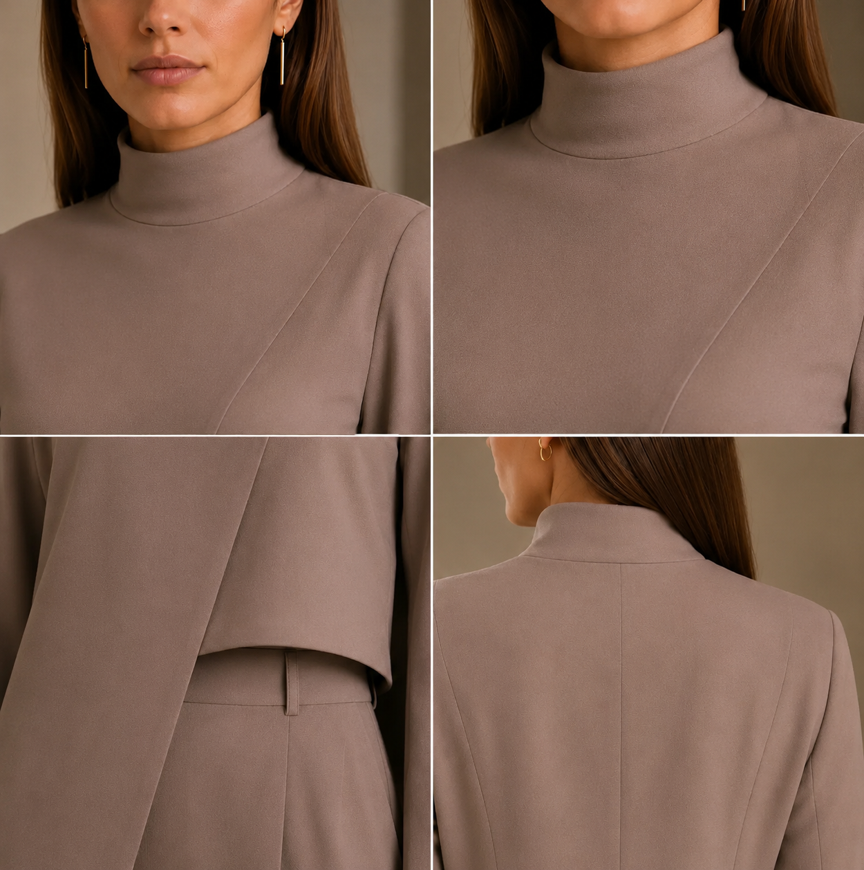 Modern essential Layered suit