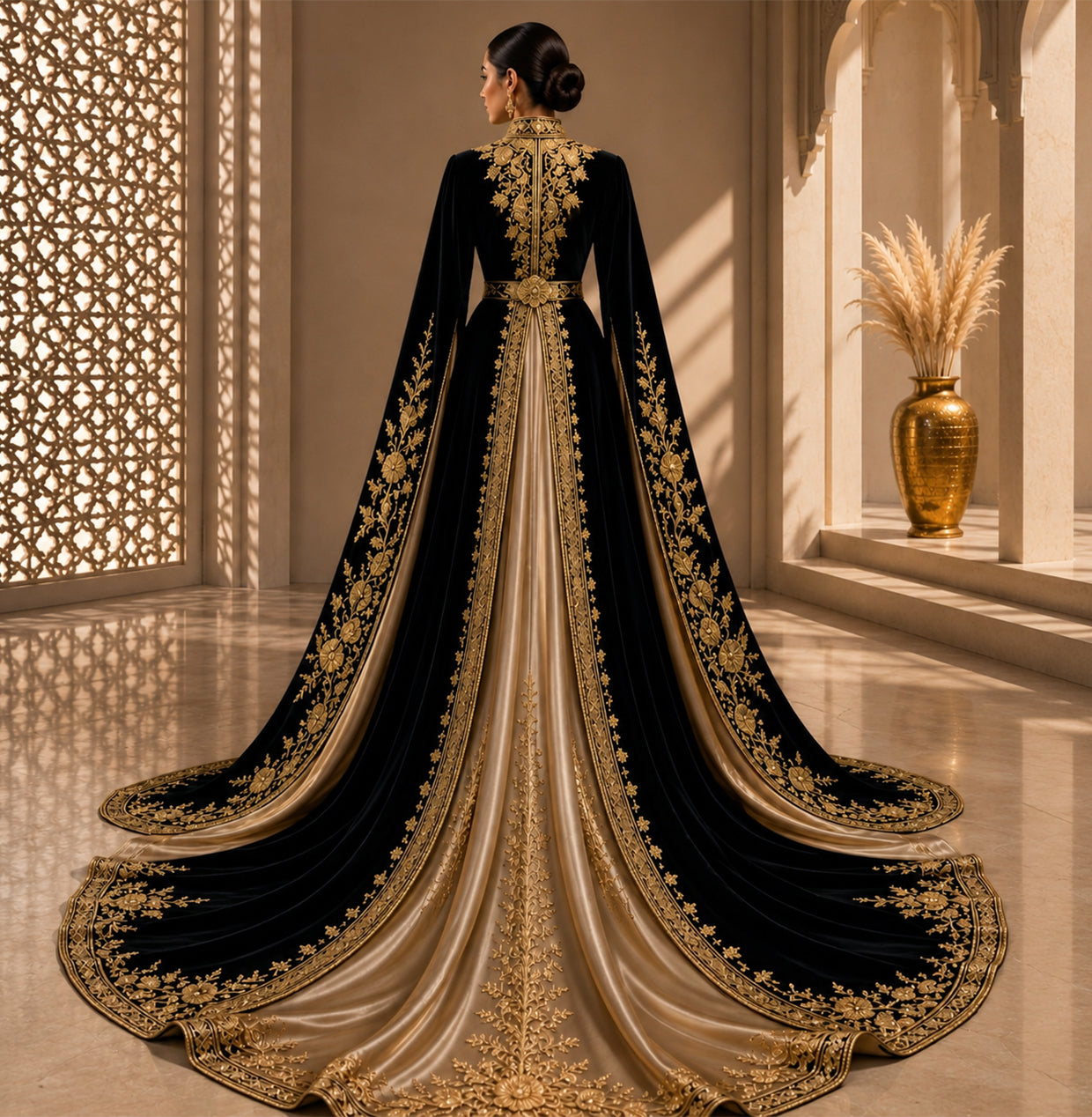 KDS Imperial Noir Couture Dress