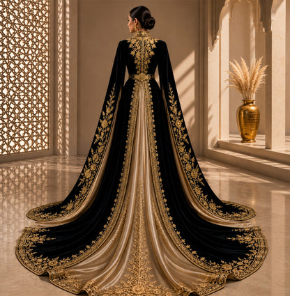 KDS Imperial Noir Couture Dress