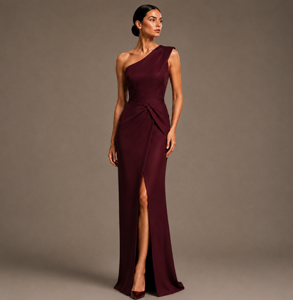 Seraphina One-Shoulder Evening Gown