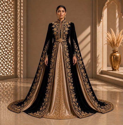 KDS Imperial Noir Couture Dress