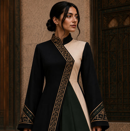 KDS Heritage Cultural Suit – Emerald Noir