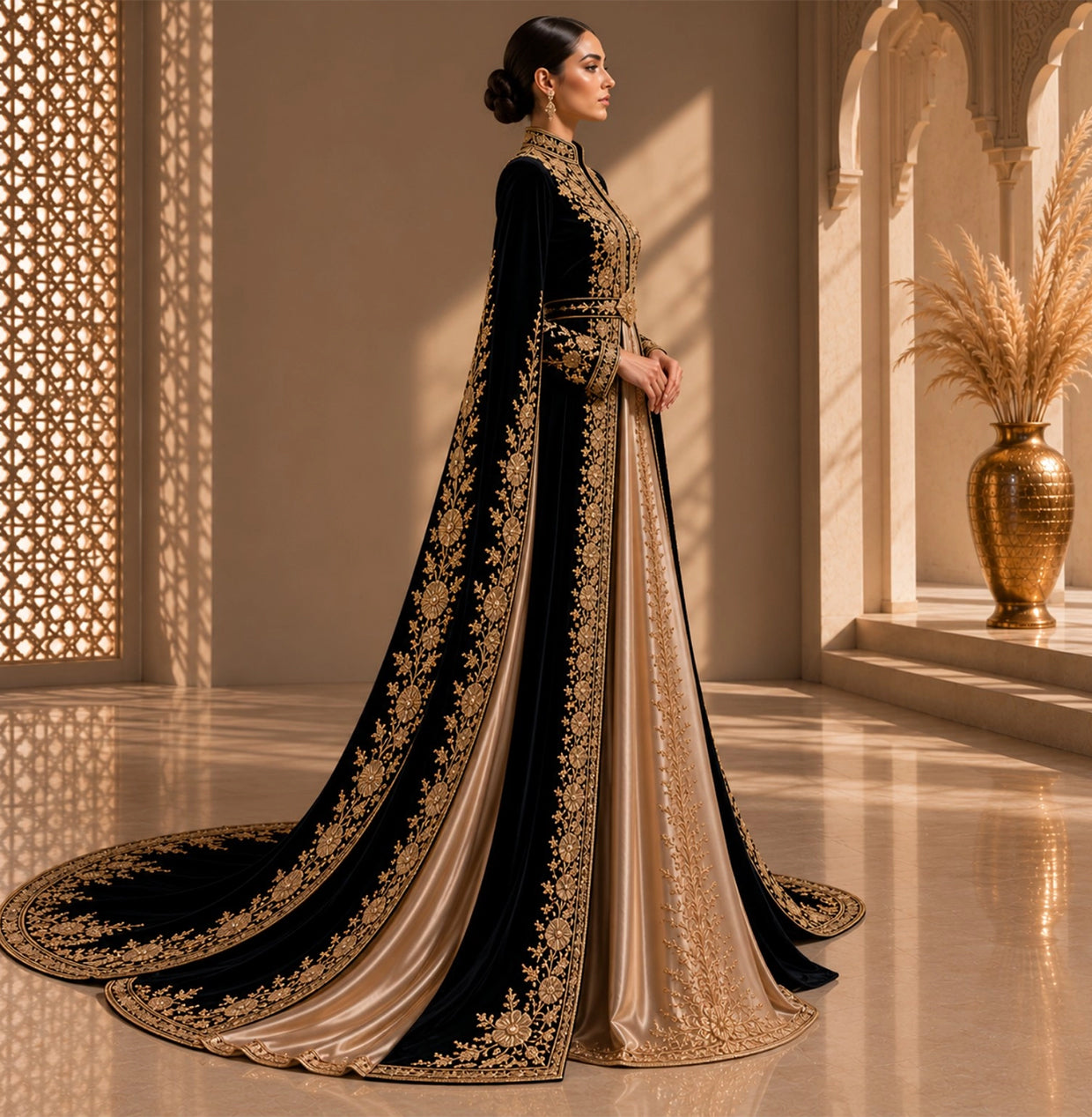 KDS Imperial Noir Couture Dress