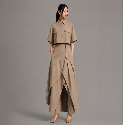 Urban Edge Asymmetrical Utility Co-Ord Set