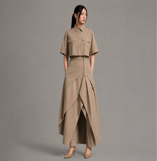 Urban Edge Asymmetrical Utility Co-Ord Set
