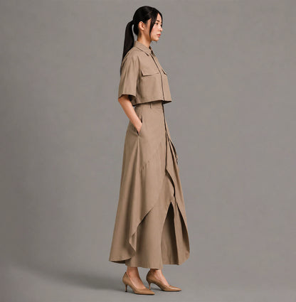Urban Edge Asymmetrical Utility Co-Ord Set