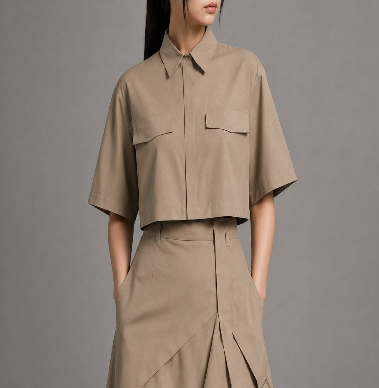 Urban Edge Asymmetrical Utility Co-Ord Set
